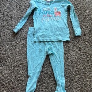 Blue Llama 2T Pajamas